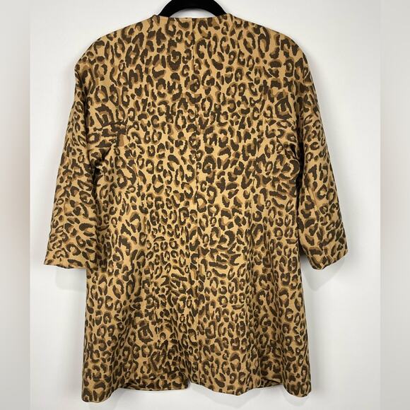 CAbi‎ Carol Anderson Leopard Print Estate Jacket SZ XS - Picture 8 of 10